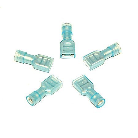 VIAIR Insulated Terminals, 1/4"F / 16 Gauge, 5 p 92921